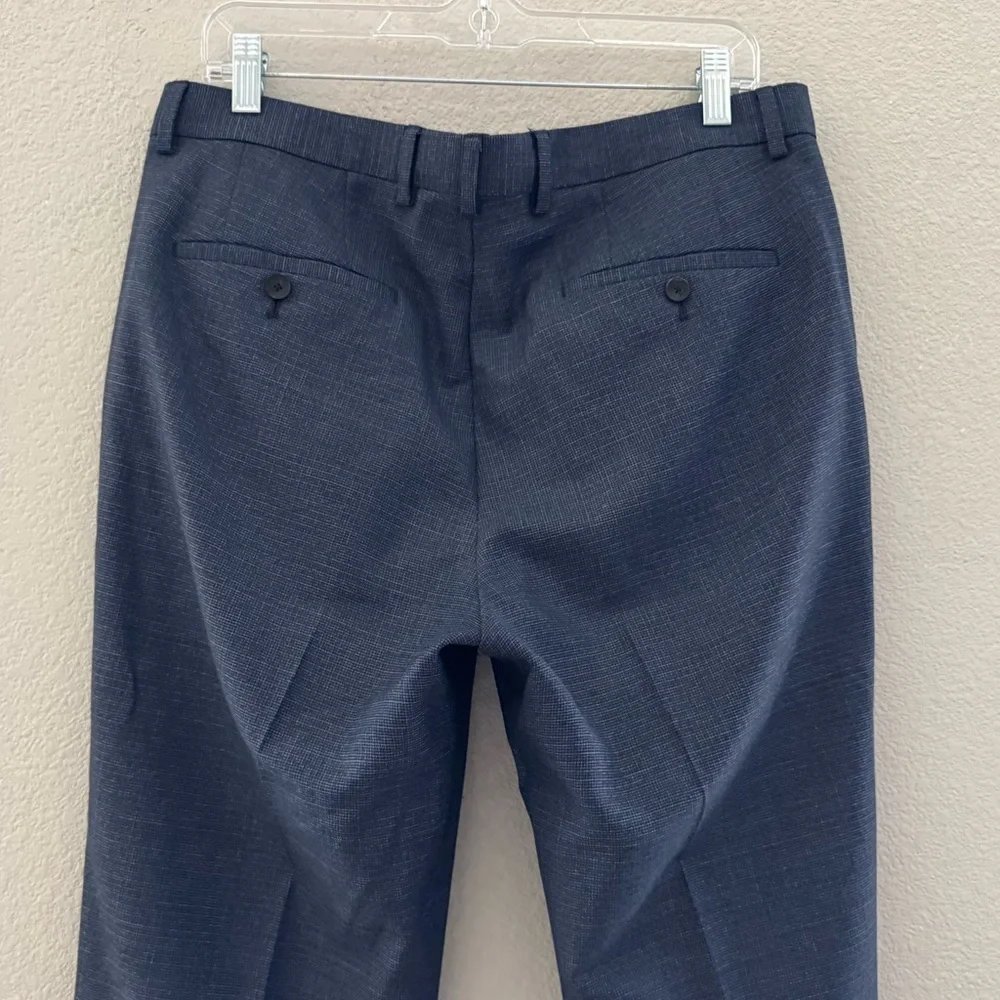 Hugo Boss Phoenix Madisen Men's Suit Two Piece Blue Comfort Fit 100% Wool 40L - Picture 12 of 16